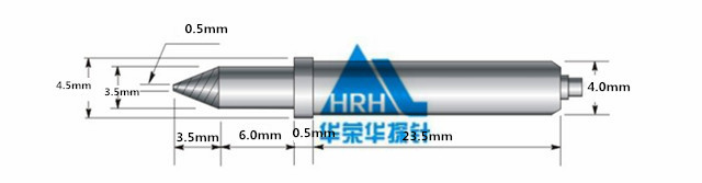 GP-11S、定位針、探針外徑為4.5mm ，長(zhǎng)度為35.5mm、ICT測(cè)試針、功能夾具定位針、測(cè)試針、五金配件